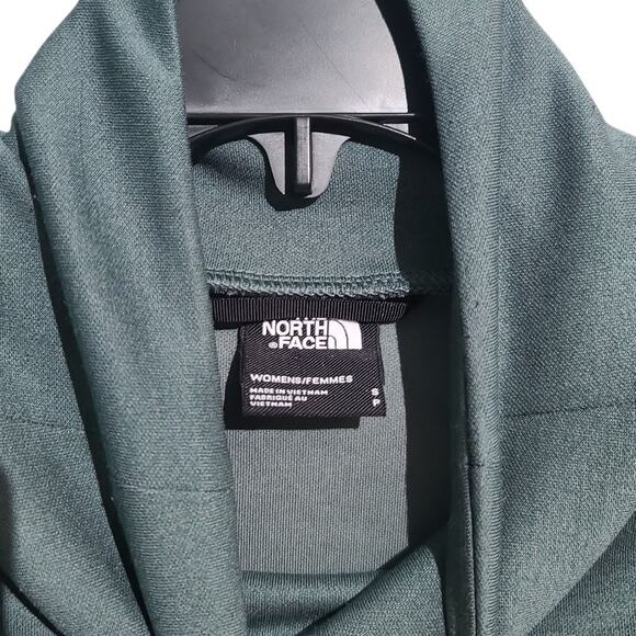 The North Face Green Basin Funnel Neck Long-Sleeve Top Size Small - Picture 4 of 6